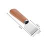 DIY Sharp Leather Skiving Knife Cutting Knife Tools DIY Leather Craft Safety Leather Cutting Knife with Wooden Handle Tool