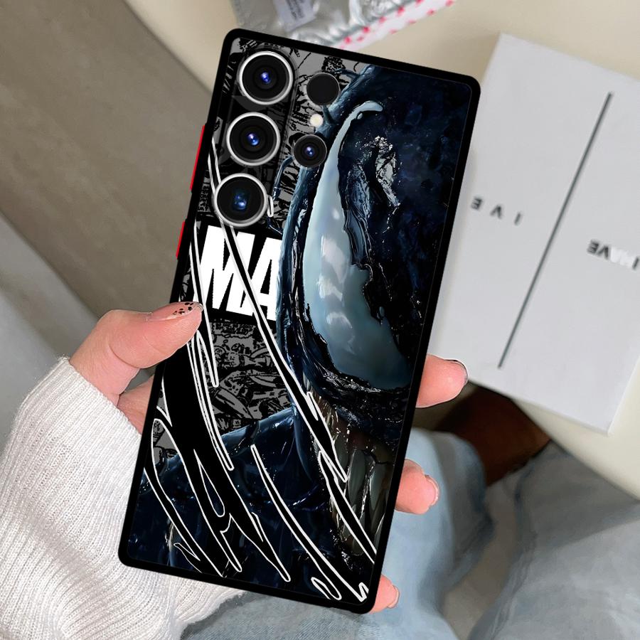 Чехол для телефона Funda для Samsung Galaxy S26 S25 Ultra Note 20 10+ S22 S23 FE S20 S24 Plus S21 Marvel Человек-паук Железный человек