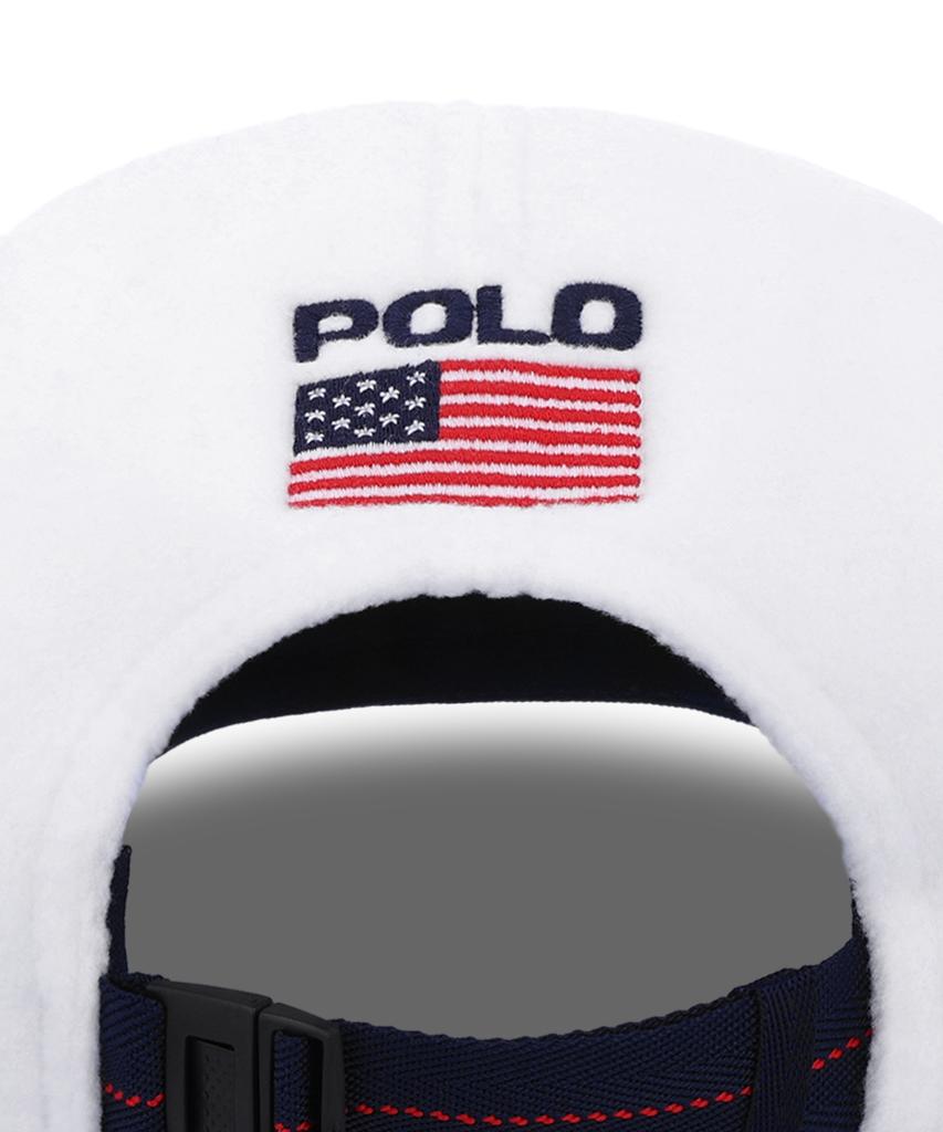 POLO RALPH LAUREN Флисовая кепка с флагом - Белая