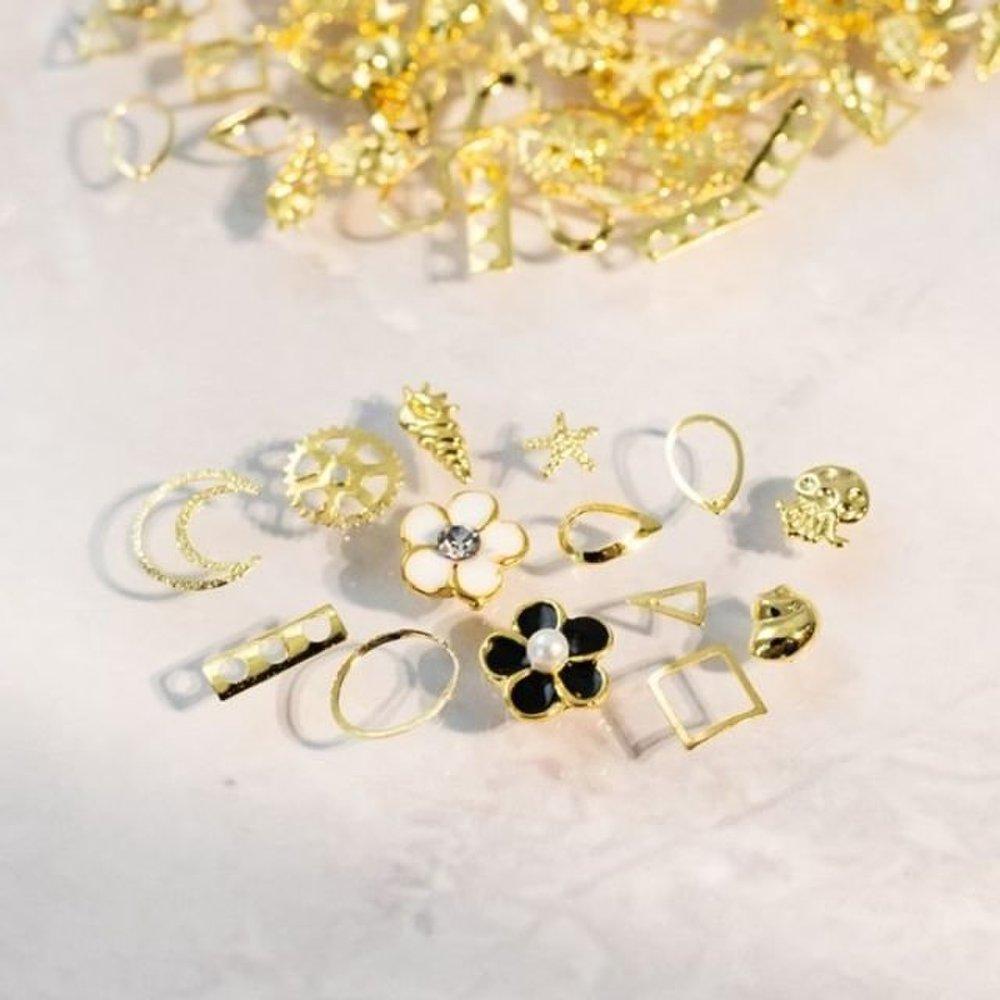 Набор модных металлических шармов Mix Daisy Point Parts Daily (WFFN2ZS)