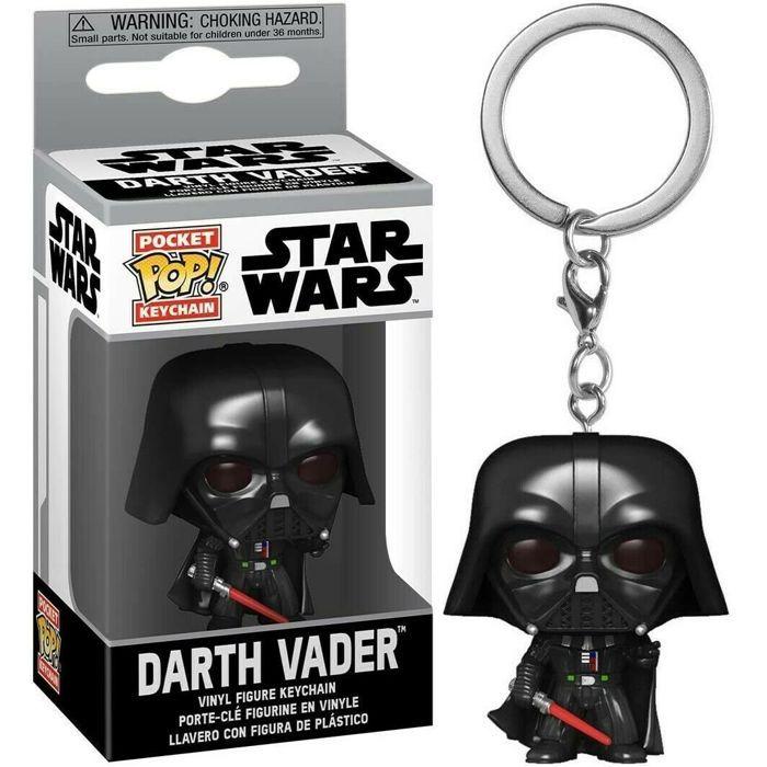 Figurine porte-clés - FUNKO - Star W Classics - Darth Vader - Vinyle - Noir - Enfant