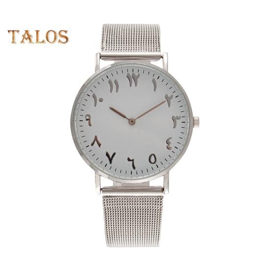 Women Watch Round Dial Quartz Movement Alloy Arabic Number Time-checking High Accuracy Lady Wristwatch Daily Party Office Dating Wear Timepiece