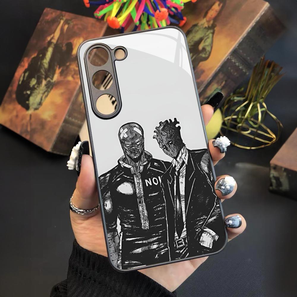 Чехол для телефона D-Dorohedoro Game для Samsung Galaxy S24 S23 S22 S21 S20 A24 A34 A54 A53 Note20 M54 Fe Ultra Plus Стекло
