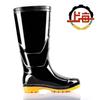 Водонепроницаемые высокие резиновые сапоги Double Coin для взрослых - Нескользящие, износостойкие, пластиковые галоши