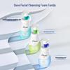Набор Dove: Нежная очищающая пенка для умывания и лосьон для тела