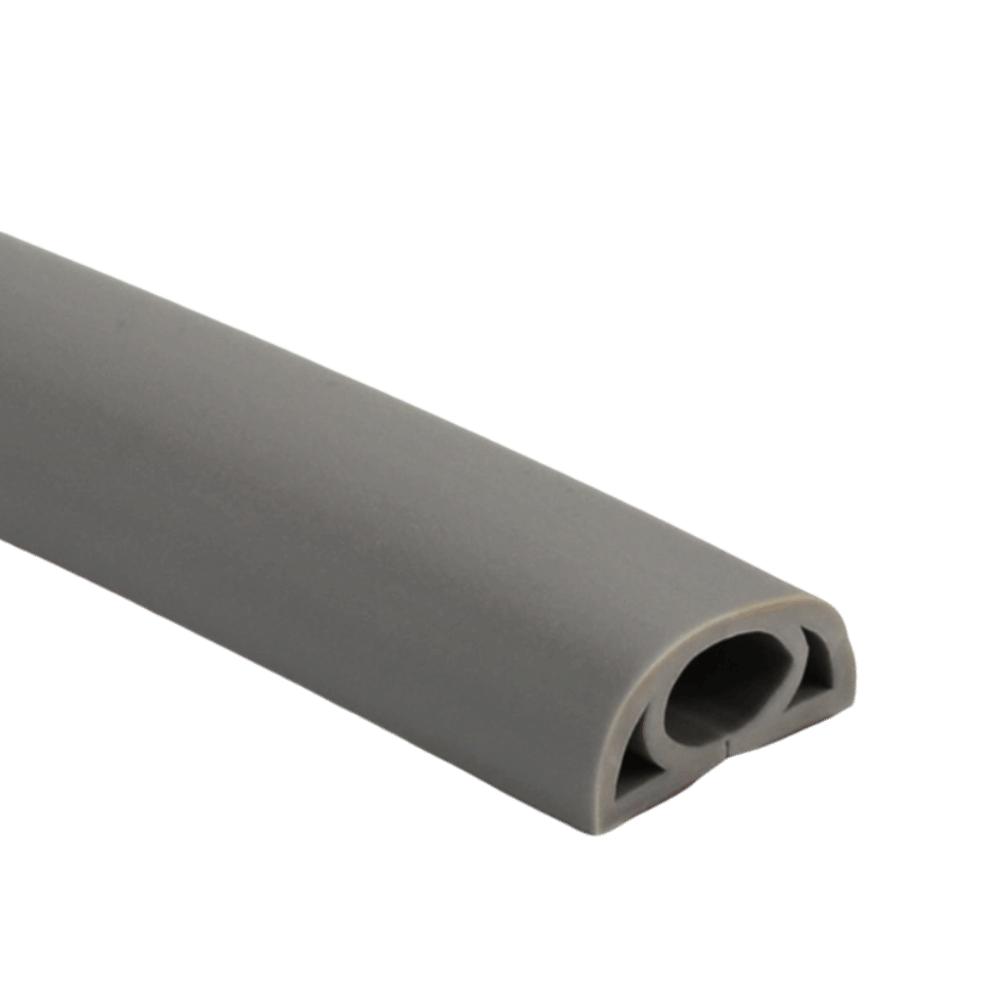 Professional Self Adhesive Floor Cord Cover PVC Trimmable Wire Hider Flexible Low Profile Power Cord Protector Home Office