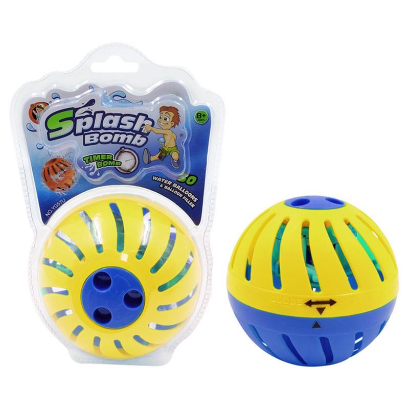 Water Bombs Toys Reusable Water Balloons With Timer Function Water Toys For Swimming Pool And Party Water Fight Water Game Toys