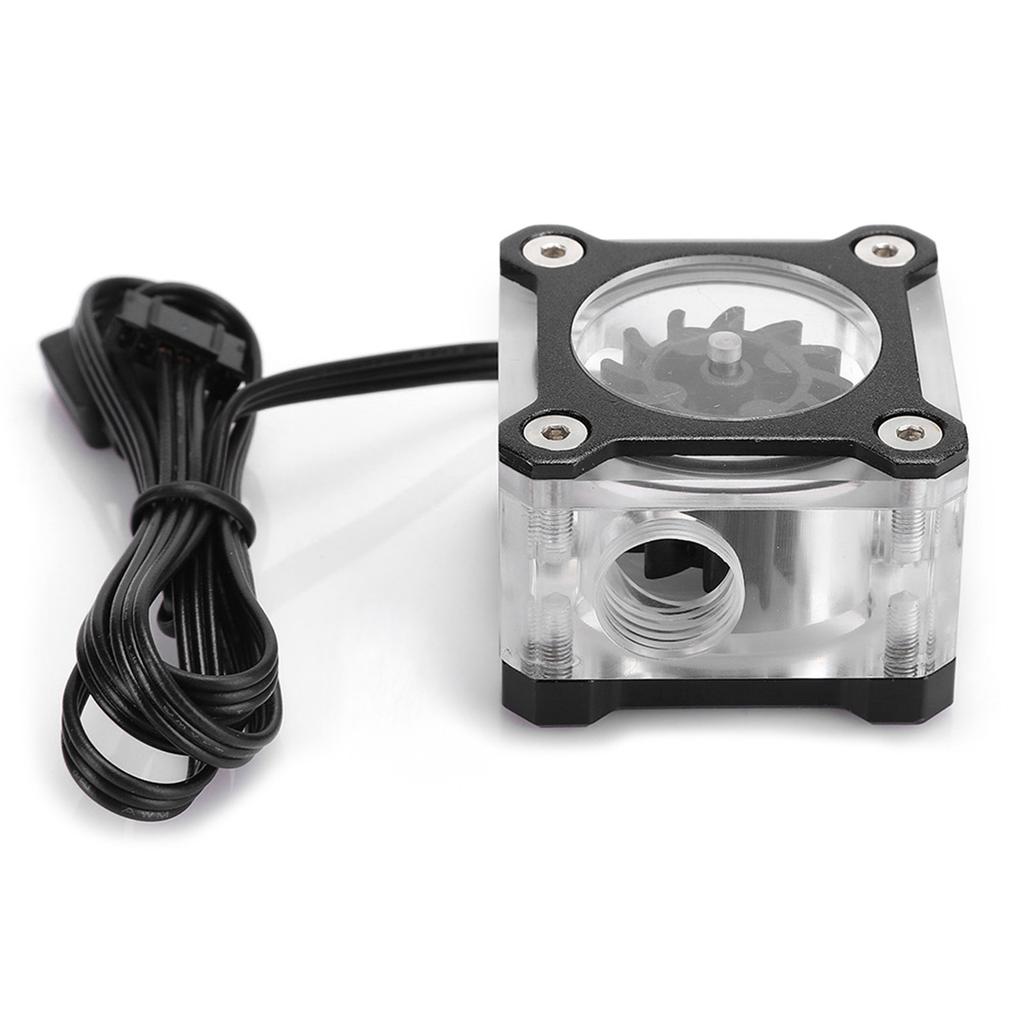 R3 RGB Colorful Computer WaterCooling Water Flow Meter G1 4 Female Thread Computer Accessories