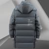 Men's Winter Jacket Warm Cotton Down Hooded Parka Men Windbreaker Padded Long Padding Coat