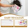 4Pcs Hanging Hand Towel Fiber High Absorbency Soft Towel Fast Drying Easy To Clean for Home Bathroom Kitchen Accessories