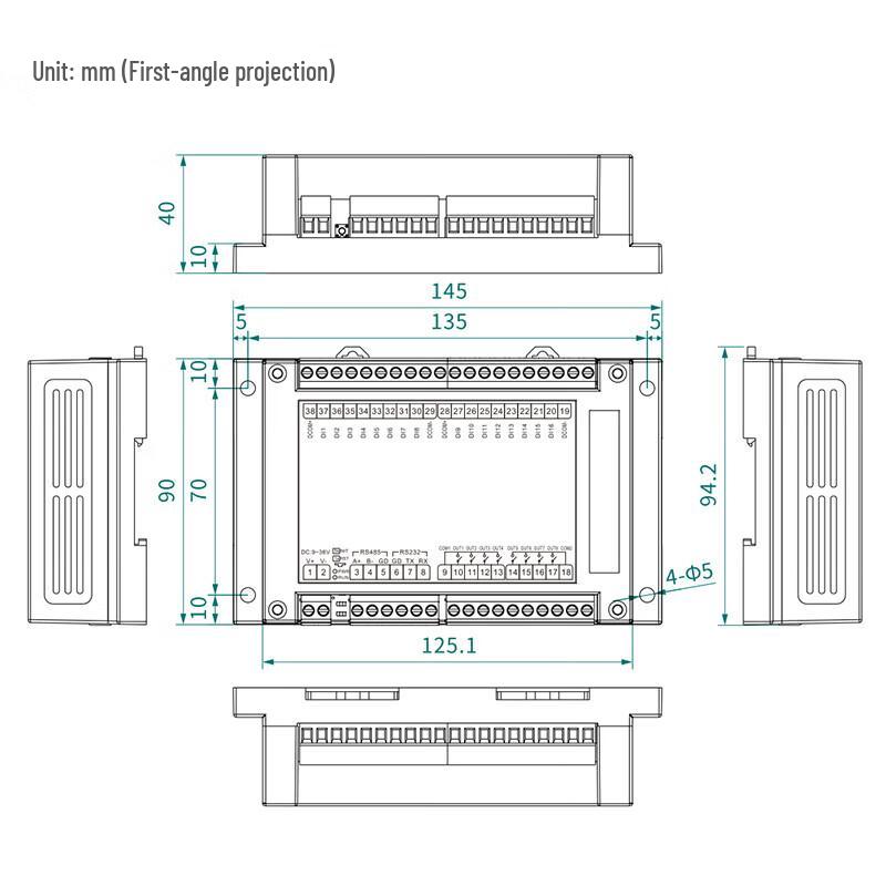 Maiwei Industrial Serial Remote I/O Controller