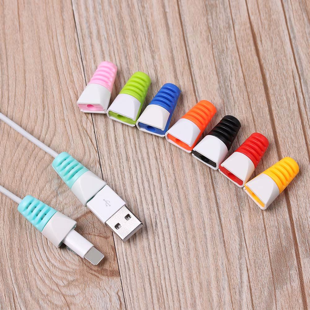 USB Charging Cable Data Line Protective Case Cable Protector Cord Protector Cable Winder Cover