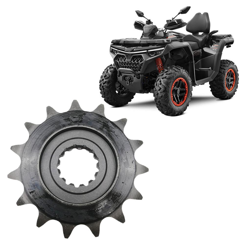 Новый 15T для CFMOTO 450MT 450mt 450 MT маленький бесшумный прочный мотоцикл передняя звездочка цепь колесо передний маховик шестерня U7R1