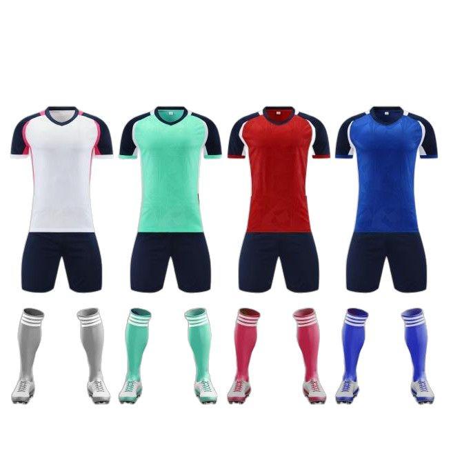 Мужская быстросохнущая дышащая тренировочная футболка для футбола с настраиваемыми буквами и цифрами