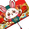 Складная красная сумка, Упаковка, Мультяшные принадлежности для фестиваля, Год Хунбао, Конверты для
