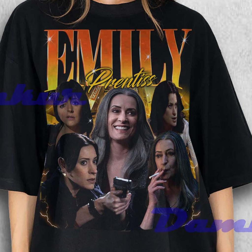 Emily Prentiss Shirt, Emily Prentiss Retro Tshirt, Emily Prentiss T-shirt, Emily Prentiss Fan Tees, Emily Prentiss Merch, Criminal Minds
