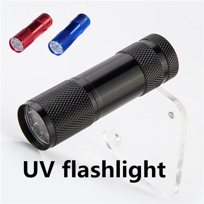Светодиодный УФ-фонарик Ультрафиолетовый светодиодный фонарик Ультрафиолетовый невидимый фонарик обнаружения