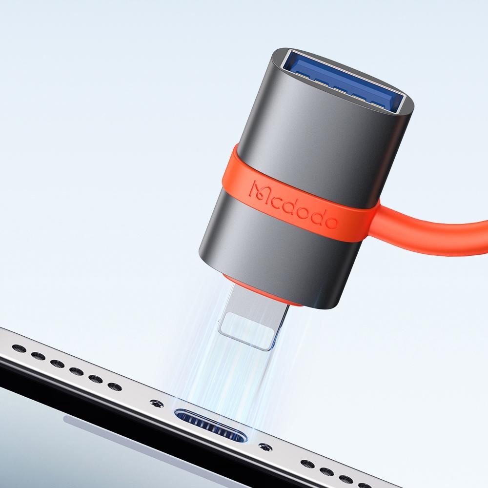 Mcdodo Адаптер USB-A 3.0 на Lightning для iPhone iPad 3A OTG
