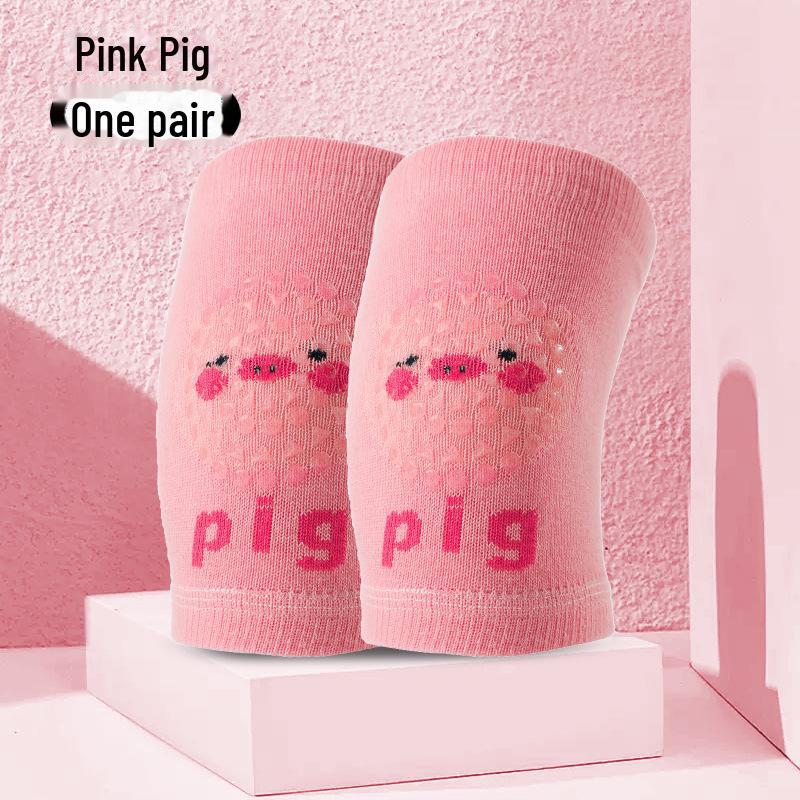 Противоскользящие детские наколенники: Защитное снаряжение для ползающих малышей