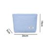 Portable Zipper Makeup Bag Large Capacity Solid Color Cosmetic Bag Clutches Bag Travel