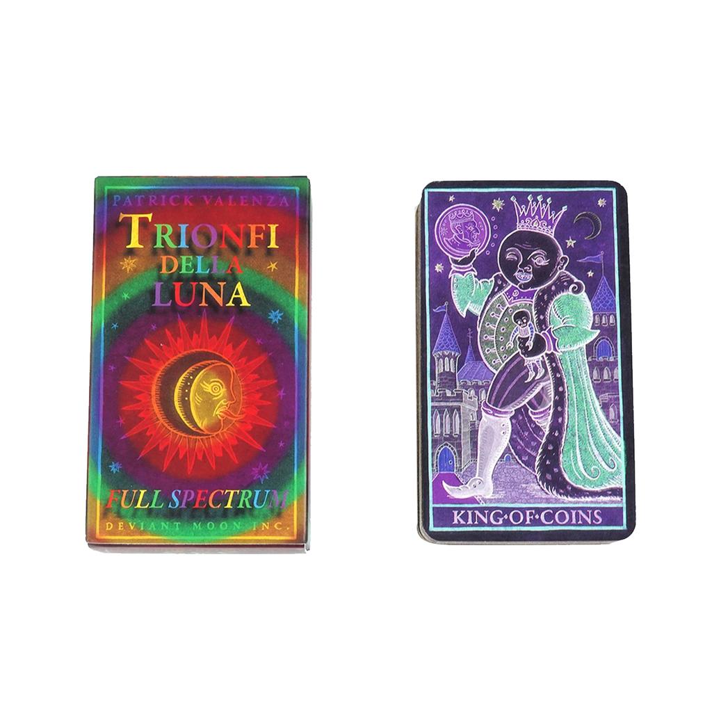 Trionfi Della Luna Full Spectrum Tarot 12x7 Cm 78 Pcs Cards