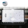 Car Navigation Touch Screen Tempered Glass Protector Center Control Touchscreen Protect Film for Tesla Model 3 S X Accessories