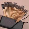 24 Piece High-quality Nylon Hair Birch Short Rod Artist Paint Brush Set Applicable To Watercolor and Acrylic Painting Art Supply