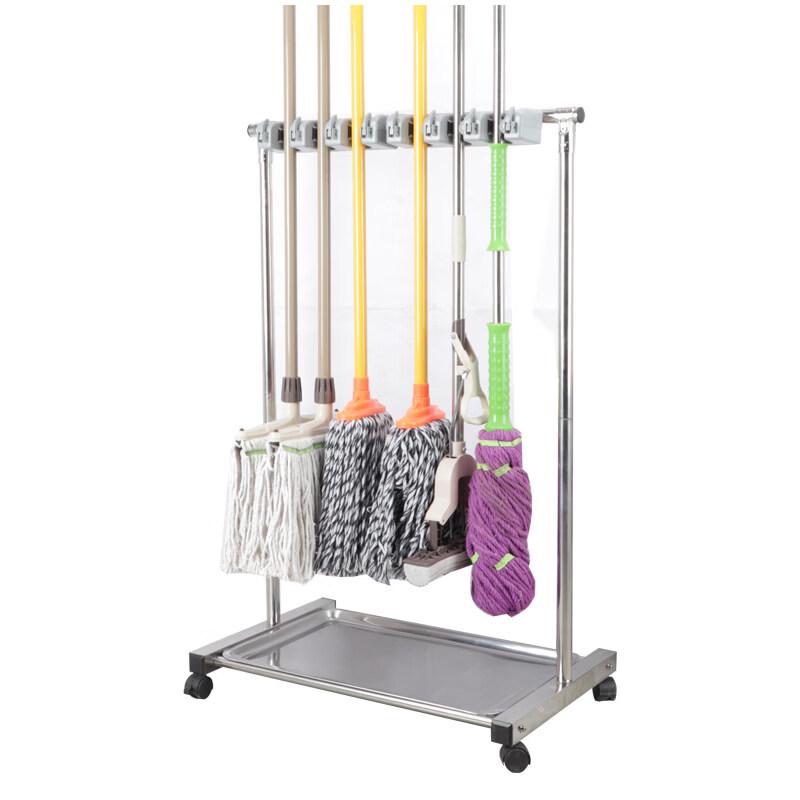 Danle Stainless Steel Mop & Broom Holder