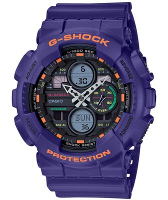 Фиолетовые часы Casio GA-140-6AJF Мужские