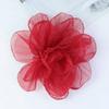 Handmade Oversized Yarn Flower Fairy Style Flower Corsage Elegant Dress Pin  Women