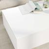 White Coffee Table with Drawers 95 x 55 x 31 cm Engineered Wood