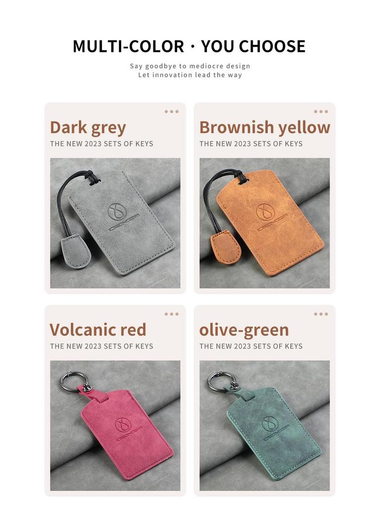 Чехол для ключа Denza D9: Премиальный держатель для NFC-карт и пряжка для мужчин и женщин