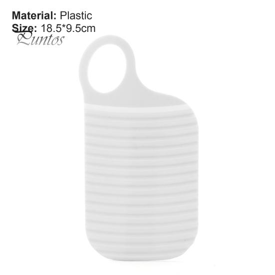 Puntos Plastic Laundry Board Cute Thicker Mini Hand Wash Scrubboard
