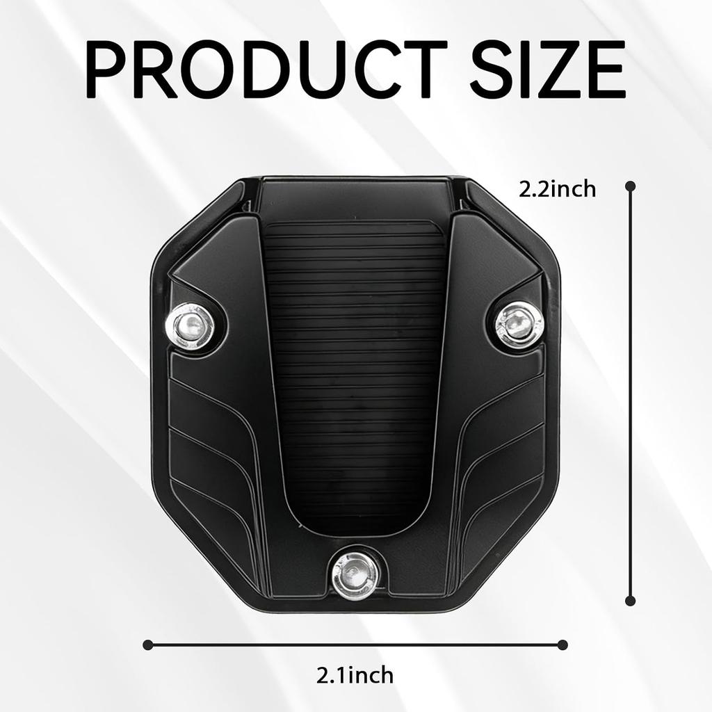 Motorcycle Kickstand Pad Kickstand Extension Pad Harley Kickstands Pad Safety Stand for Motorcycle Kickstands Shoe Foot Side Stand Extension