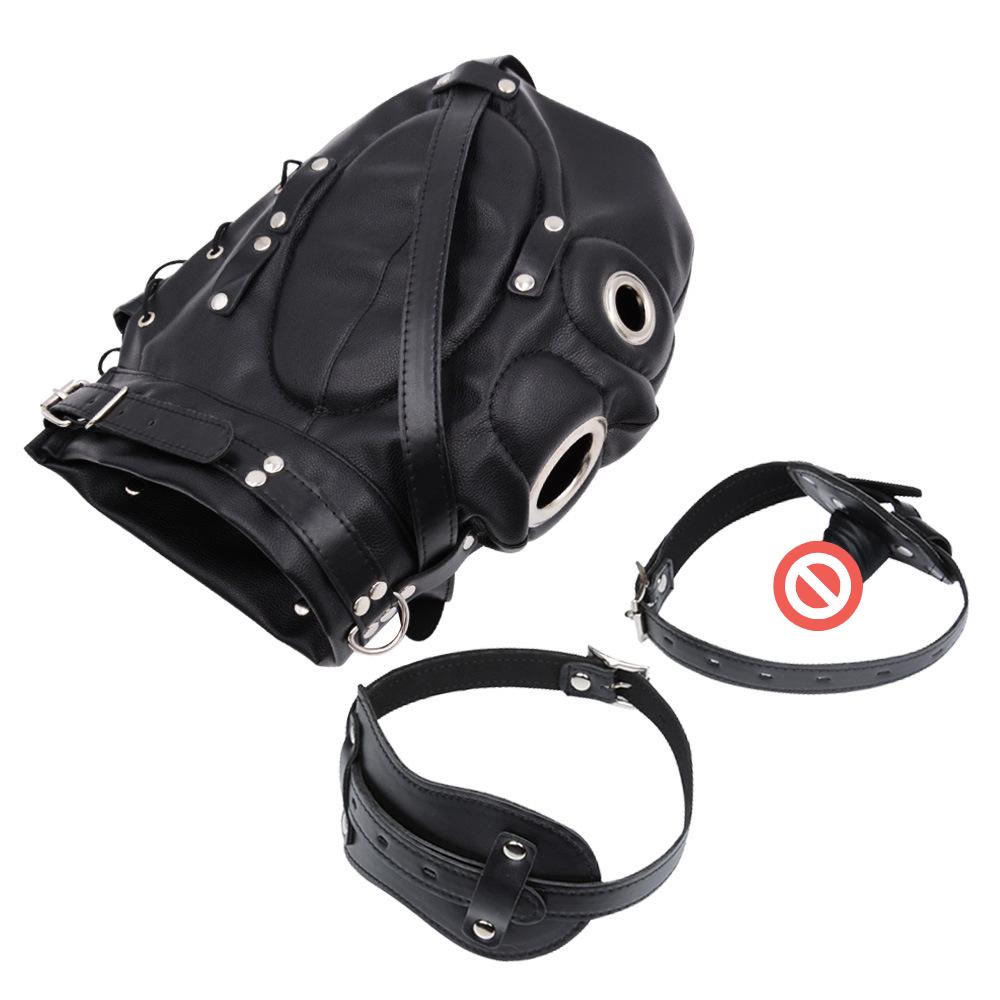 SM Head Set Mask Эротическое Темпераментное Пыточное Устройство Фаллос Ротовые Заглушки Товары Для Взрослых Муж И Жена Альтернативные Секс Игрушки