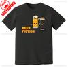 Beer Fiction Tshirt Cotton Short Sleeve Summer Graphic Oneck Tee Craft Beer Pop Culture Gift Funny Casual Breathable Clothing