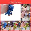 Dinosaur Plush Keychain With Metal Chain And Silver Keyring For Car And Bag Decor