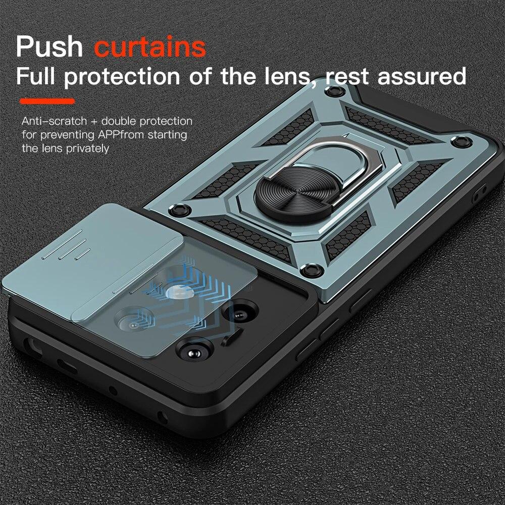 KEYSION Противоударный чехол для Xiaomi POCO X6 Pro M6 Pro, защитное кольцо для камеры, чехол для телефона Redmi Note 13 4G 13 Pro + 5G