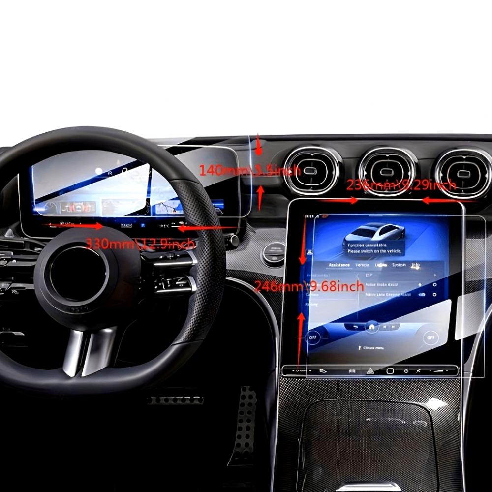 Tempered Glass Screen Protector Film For Mercedes Benz GLC 300 C Class 2022-2025 GPS Instrument Touch Screen Anti Scratch