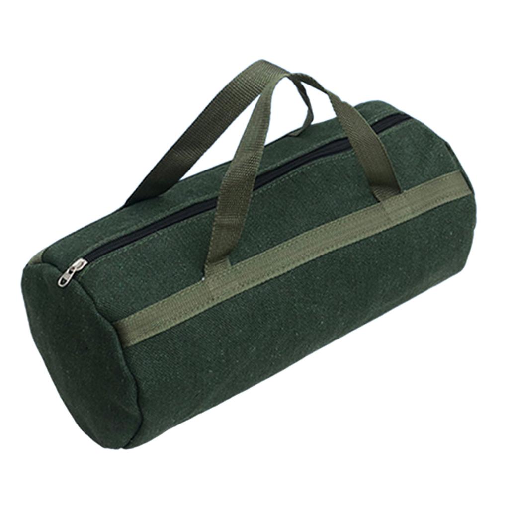 Прочная холщовая сумка для инструментов электрика, вместительный кейс для эффективного хранения и организации инструмента