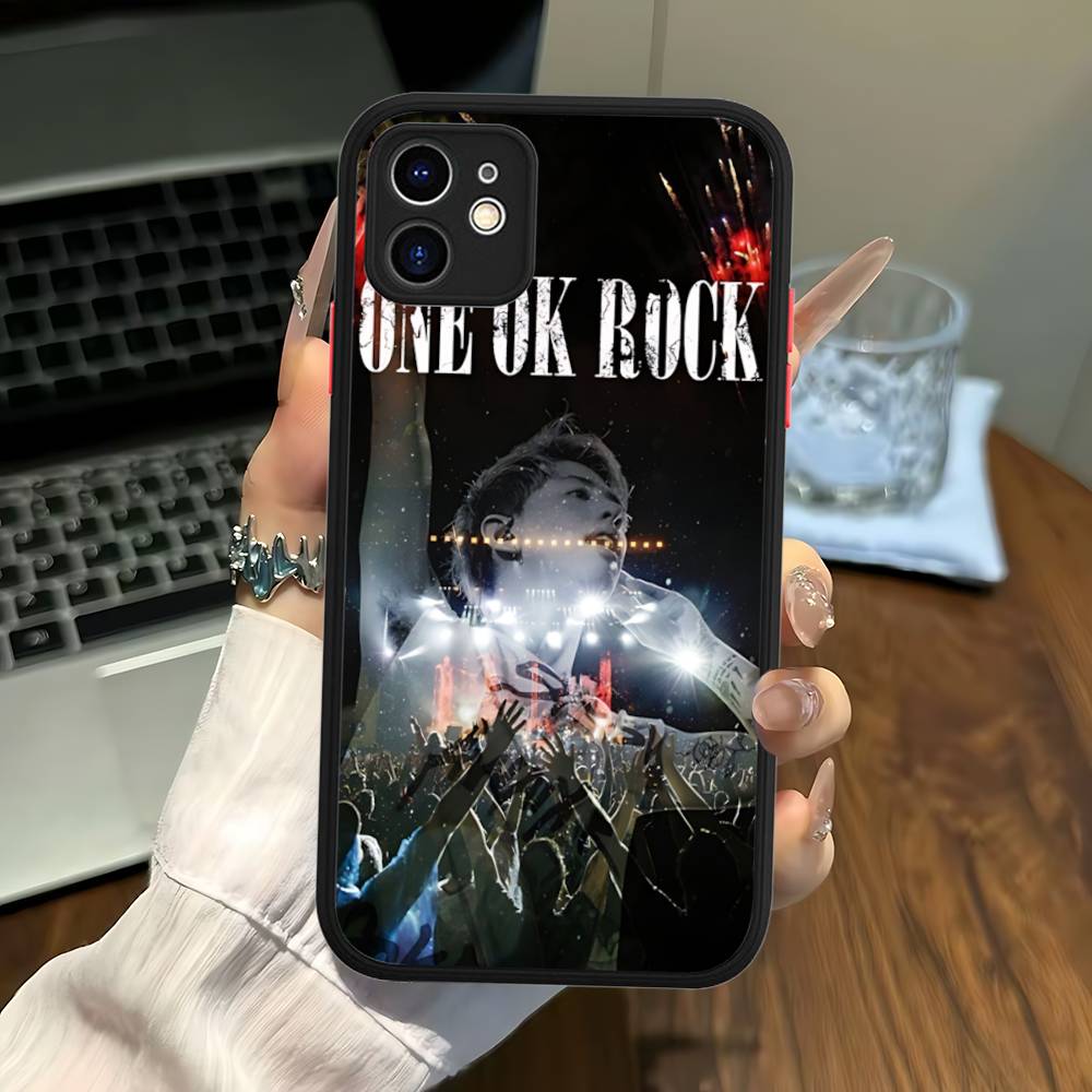 Japanese Rock O-ONE OK ROCK Band Matte Protective Case For IPhone 16 15 14 13 12 11 Pro Max X XS MAX Protection Case