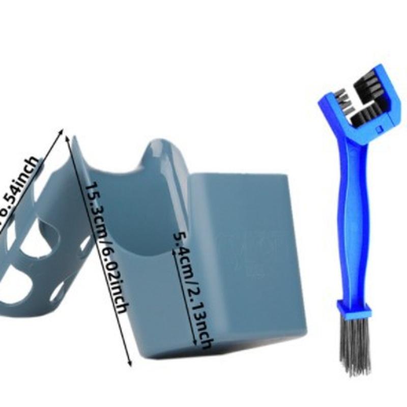 Универсальный ящик для хранения масла для мотоциклетной велосипедной цепи, масло для очистки цепи, брызгозащищенный инструмент, очиститель цепи, средство против спрея