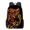 Креативные рюкзаки с яростным тигром для девочек, мальчиков, детей, студентов, сумка для книг, подростковый наплечный рюкзак, дорожный рюкзак