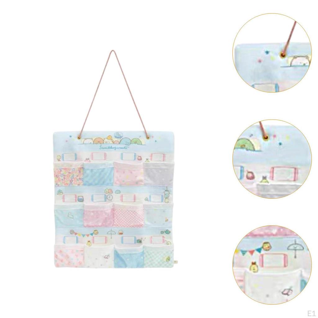 Подвесной держатель для сумок, полка с несколькими карманами, многофункциональный милый декор для комнаты