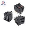 KCD8 6-контактный 16А 250В 20А 125В Двухклавишный выключатель Клавишный выключатель Водонепроницаемый ВКЛ-ВЫКЛ KCD6 Выключатель питания для лодки