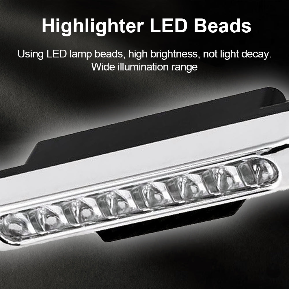 2X ветряные светодиодные дневные ходовые огни для автомобиля, креативное вспомогательное освещение, вращающийся вентилятор, автомобильные дневные фары