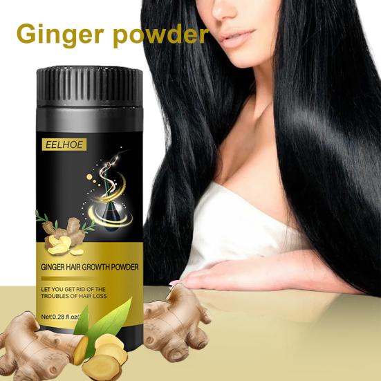 Lightweight Significant Effect Restore Confidence Ginger Hair Growth Powder