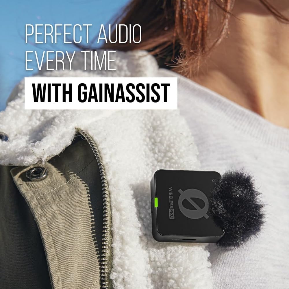 RODE Microphones Road Microphones Wireless PRO Wireless Pro Dual Channel Wireless Microphone System WIPRO