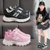 Детская кожаная спортивная обувь - Новый стиль Осень/Зима для девочек и мальчиков, для бега и повседневной носки, размеры от малышей до детей среднего возраста