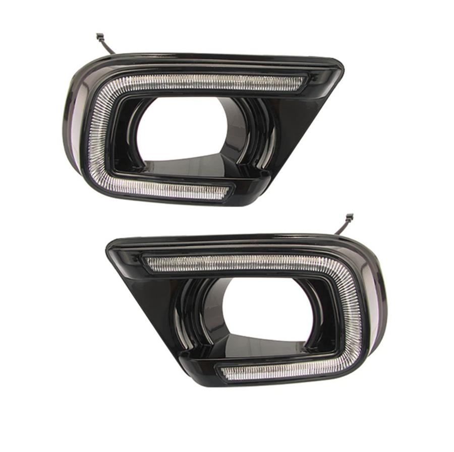 Furulu 2 шт. 3 цвета Светодиодные дневные ходовые огни для Dodge Journey FIAT Freemont 2